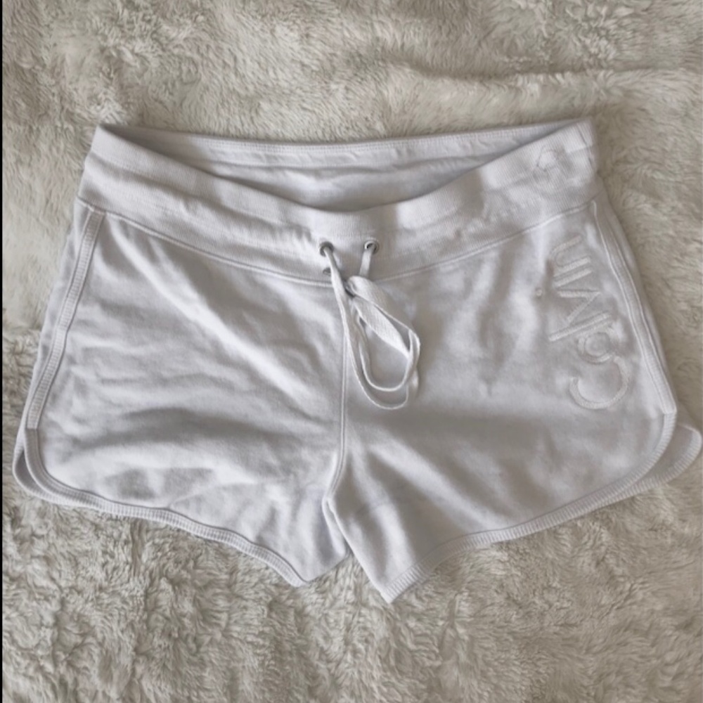 Calvin Klein Soft White Shorts